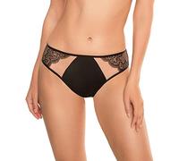 VIVISENCE Femme Culotte Slip Élégant 1044, Noir,38