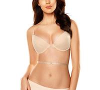 VIVISENCE Femme Soutien-Gorge Push-Up Dos Nu 1040, Beige,85E