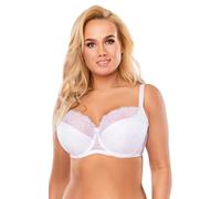 VIVISENCE Femme Soutien-Gorge Semi-Rembourré Subtil Et Charmant 1045, Blanc,105D
