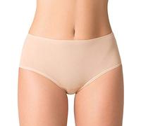 VIVISENCE Femmes Slip Souple Taille Haute 4001, Beige,40