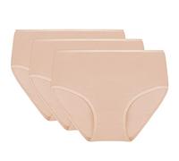 VIVISENCE Femmes Slip Souple Taille Haute 4001, Beige,42