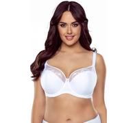 VIVISENCE Femmes Soutien-Gorge Semi-Rembourré Brodé 1020, Blanc,90F