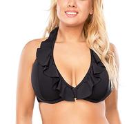 VIVISENCE Maillot De Bain Soutien-Gorge De Bain 3220 - Fabriqué en UE, Noir,90H