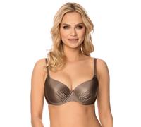 Vivisence soutien-gorge bikini dame 3221 maillot de bain sans motif réglable classique, brun, 80d
