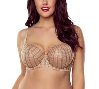 VIVISENCE Soutien-Gorge Non-Paddé Brodé 1053, Doré,90I