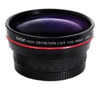 Vivitar 52 mm 0,43 X Professional Objectif Grand Angle avec Macro