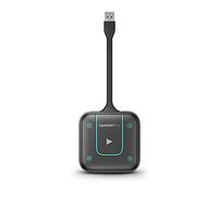 Vivitek LauncherPlus Dispositif USB Plug and Play Dongle WiFi 2,4 GHz & 5 GHz Cryptage AES 256 ISO27001 Noir