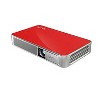 VIVITEK Qumi Q3 Plus Projecteur Wi-Fi LED DLP WXGA, 1280 x 720, puissance de 500 ANSI lumens et rapport de contraste 50000:1, rouge