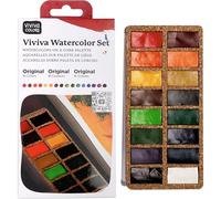 Viviva Palette Aquarelle 16 Couleurs Original