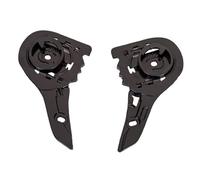 VIVIWI 1 paire de visières de casque de moto, plaque de base pour FF300 de rechange pour visières de protection faciale, accessoires de casque de base