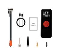 VIVIWI Compresseur d'air portable pour gonfleur de pneu de voiture sans fil 72 W, compresseur d'air alimenté par batterie rechargeable
