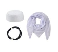 VIVIWI Ensemble foulard arabe respirant en polyester doux et léger pour les voyages en plein air et un usage quotidien