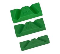 VIVIWI Lot de 3 aiguiseurs de forets avec réglage de 90 à 118 à 135 degrés pour le travail du bois en métal et construction ABS