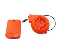 VIVIWI Ventilateur électrique à faible bruit avec boîtier de batterie USB pour jouet gonflable Costume pour poupées