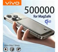 VIVO 50000mAh CCC Certification mince batterie externe Ultra pour MagSafe magnétique sans fil charge rapide affichage de la batterie Portable Golden 30000mAh