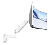 VIVO Bras de moniteur robuste en aluminium de qualit suprieure pour crans ultra-larges jusqu' 49 pouces et 44 lb Support mural simple Hauteur