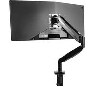 VIVO Bras de moniteur unique robuste en aluminium de qualit suprieure pour moniteur ultra-large jusqu' 35 pouces et 24 lb Support de bureau Ha