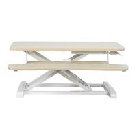 VIVO Convertisseur de bureau 28 pouces srie K rglable en hauteur, support pour double cran et station de travail pour ordinateur portable avec