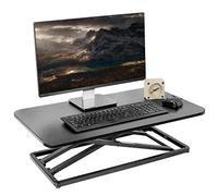 VIVO Convertisseur de Bureau, Acier allié, Noir, 73,7 cm