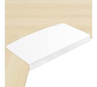 VIVO DESK-AC07SW Manchon de connecteur de bureau d'angle pour montage de plateau de clavier sur poste de travail en forme de L, bureau à domicile, blanc, 43,2 cm
