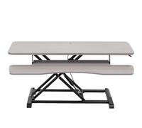 VIVO DESK-V036KG Convertisseur assis-debout réglable, hauteur variable, plateau large pour double moniteur et ordinateur portable, série K