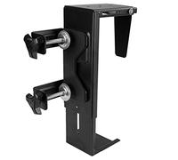 VIVO MOUNT-PC01C Support de PC réglable à clipser sous le bureau, support pour unité centrale avec installation sans outil, noir