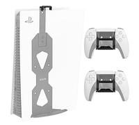 VIVO MOUNT-PS5B Support mural en acier pour console de jeu PS5, écran vertical pour Playstation 5, design ouvert, noir