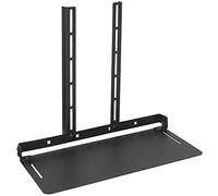 Vivo Mount SF01M Support pour écran VESA 33 cm pour appareils multimédias, Haut-parleurs, routeurs, etc. Compatible VESA 75 mm, 100 mm, 200 mm Noir
