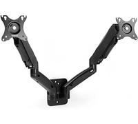 VIVO MOUNT-V002G Support Mural pneumatique réglable en Hauteur pour Deux écrans de 43,2 à 27" Noir