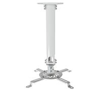 VIVO MOUNT-VP02W Support Universel Extensible pour projecteur de Plafond réglable en Hauteur Blanc