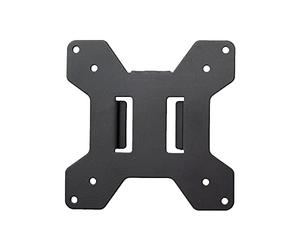 VIVO PT-SD-VA01A Kit de montage de plaque en acier compatible VESA, 75 x 75 mm et 100 x 100 mm, support VESA amovible à dégagement rapide, montage facile pour écran d'ordinateur, matériel inclus, noir