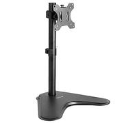 VIVO STAND-V001H Support de Bureau pour écran de 33 à 32", Base Autonome en Acier VESA, Hauteur réglable, Inclinaison, pivotant, Rotation, Noir