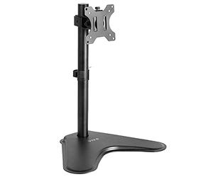VIVO STAND-V001H Support de Bureau pour écran de 33 à 32", Base Autonome en Acier VESA, Hauteur réglable, Inclinaison, pivotant, Rotation, Noir