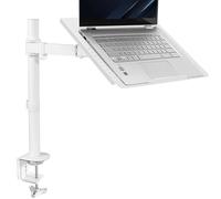VIVO STAND-V001LW Support de Bureau pour Ordinateur Portable, Extension entièrement réglable avec Pince en C, Blanc