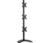 VIVO STAND-V003D Support de Bureau Vertical pour 3 écrans jusqu'à 27"