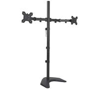 Vivo STAND-V012F Support de Bureau autoportant pour Double Moniteur, Extra Haut de 101,6 cm, réglable en Hauteur | Convient aux écrans jusqu'à 27"