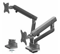 VIVO STAND-V102BB Support de Bureau en Aluminium de qualité supérieure avec Bras de Levage pour écran Ultra Large jusqu'à 35"