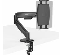 VIVO Support de bureau pour tablette à contrepoids réglable en hauteur, compatible avec ordinateurs portables 2 en 1 et écrans portables de 15,6", VESA max 100 x 100, noir, STAND-V001O-M02