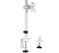 VIVO Support de bureau robuste pour écran LCD de 33 à 38 pouces, peut contenir 1 écran standard à ultra large jusqu'à 96,5 cm, blanc, STAND-V001CW