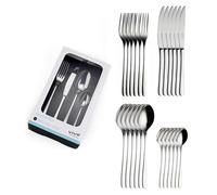 vivo - Villeroy & Boch Group - New Fresh Basic Couverts De Table 24 Pièces 6 Personnes, Garanti Lave-Vaisselle, Ensemble Couvert, Set De Couverts De Table, Acier Inoxydable