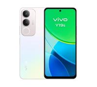 Vivo Smartphone Y19s - 17 cm (6,68") Double SIM Android 14 6 Go/128 Go 5150 mAh Perle Argent Blanc