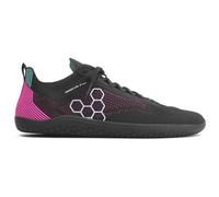 vivobarefoot Femme Primus Lite Knit Textile Synthetic Obsidian Vibrant Pink Formateurs 37 EU