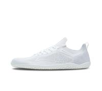 Vivobarefoot Primus Lite Knit Baskets pieds nus pour femme | Chaussures ultra légères | Renforcement, équilibre et mobilité | Chaussures de mise à la terre à coupe large | Flexibles, Blanc brillant, 6