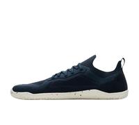 VIVOBAREFOOT Primus Lite Knit, chaussures véganes légères et respirantes pour homme avec semelle pieds nus, bleu nuit, 43 EU Large