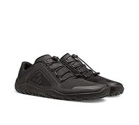 VIVOBAREFOOT Primus Trail II FG, Chaussures Tout-Terrain recyclées pour Homme avec Semelle Ferme Pieds Nus Obsidienne