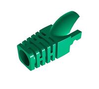 VIVOCH 50 Pcs Cat5 Cat5E Cat6 Strain Relief Boot, RJ45 Plug Connector Cover Modular Network Plug Connector Cap Cable Connector Boots, Green