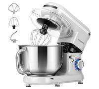 VIVOHOME Robot Pâtissier 5,7L avec Moteur 1500W et 10 Vitesses