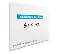 Vivol Eco Tableau blanc magnétique (90 x 150 cm, blanc)