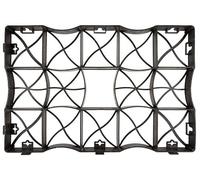 Vivol Lot de 4 grilles de gazon en plastique - S60s - 1 m²