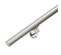 Vivol Main courante INOX Brossé 60 cm + 2 Supports
